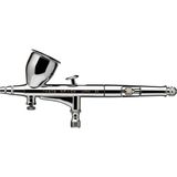 Iwata Hi-Line HP-CH Yerçekimi Beslemeli Dual Action Airbrush - 0,3 mm