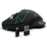 IWM-551 Rechargeable 4 LED Illuminated Silent Wireless Mouse (Sessiz) Micro USB Kablo Usb+ Type C De