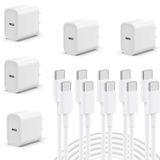 IWTKenw USB C - USB C Kablosu, 5'li Paket 6FT, 60W Hızlı Şarj Güç Teslimatı, iPhone 15/15 Pro/15 Plus/15 Pro Max, iPad Mini 6/Pro 2021, MacBook Pro 2020, Samsung Galaxy S23, Anahtar