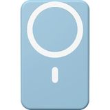 IX-PB030 20.000 Mah Dijital Ekranlı Magsafe Powerbank Taşınabilir Şarj Cihazı - Mavi