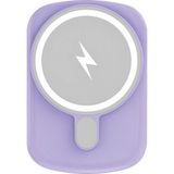 IX-PB033 5.000 Mah 15W Magsafe Powerbank Taşınabilir Şarj Cihazı -Mor