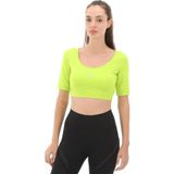 IX8072-K adidas Asmc Crop Kadın T-Shirt Yeşil