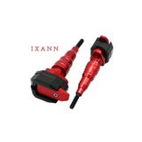 IXANN Motosiklet Koruma Takozu Takım Kırmızı