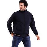 Ixir Mevsimlik Erkek Mont & Ceket Lacivert Düz - 4XL
