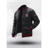 İxir Sportif Armalı Mevsimlik Erkek Mont & Ceket Siyah