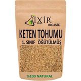 İXİR WORLD Keten Tohumu Öğütülmüş 100 gr Taze Öğütülmüş
