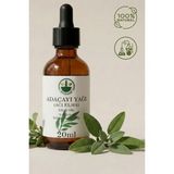 ixirciyusuf Adaçayı (Acı Elma) Uçucu Yağı (Sage Essential Oil – Salvia Officinalis) Saf Doğal 20 ml