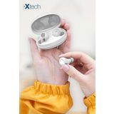 İXTECH Ios Android Uyumlu Bluetooth Kulaklık Beyaz