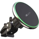 İXtech IX-CC016 Magsafe Mıknatıslı Kablosuz Araç Tutucu Şarj Cihazı 15W - Siyah