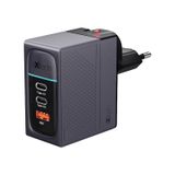İXtech Ix-Hc5 100W Type-C ve USB Üç Portlu Seyahat Tipi Hızlı Şarj Adaptörü