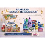 Iyaş Ramazan Kolisi Temizlik ve Gıda Süper Ekonomik Bereket Paketi - 1 Kutu