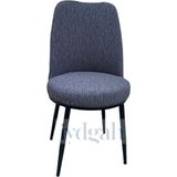 IYDGAH Dokuma Jakar Sandalye Kılıfı Retro Oval Sandalye Örtüsü Lastıkli Küçük Boy 1 Adet Yıkanabilir Esnek - Antrasit - 35 x 45 cm
