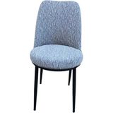 IYDGAH Dokuma Jakar Sandalye Kılıfı Retro Oval Sandalye Örtüsü Lastıkli Küçük Boy 1 Adet Yıkanabilir Esnek Gri - 35 x 45 cm