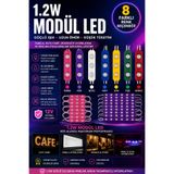 İyem 1.2W 3 ledli Modül Led Yüksek Işık Kalitesi - 10 Adet