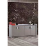 İyena Home Living Etna Ofis Dolabı - Gri