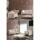 İyena Home Living November 3+3+1+1 Koltuk Takımı Krem