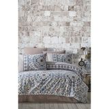Iyi Geceler Istanbul Efsun Mavi Tek Kişilik %100 Pamuk Poplin Nevresim Takımı - 160 x 220 cm