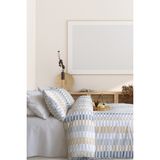 İyi Geceler İstanbul Iyi Geceler Istanbul Fancy Gri Çift Kişilik %100 Pamuk Nevresim Takımı - 200 x 220 cm