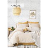 Iyi Geceler Istanbul Maribell Pikeli Nevresim Takımı Çift Kişilik - Hardal - 200 x 220 cm