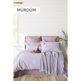 Iyi Geceler Istanbul Maribell Pikeli Nevresim Takımı Çift Kişilik - Mürdüm - 200 x 220 cm