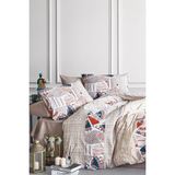 İyi Geceler İstanbul Poplin Tek Kişilik Nevresim Takımı - Sevilla - 160 x 220 cm - Antrasit