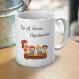 İyi Ki Varsın Öğretmenim Yazılı Öğretmenler Günü Hediyelik Baskılı Kupa