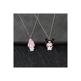 İYİ MODA 2 Adet My Melody Ve Kuromi Best Friends Çiftli Kolye Bff Arkadaşlık Kolyesi