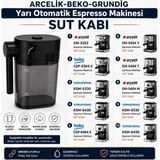 İyi Parça Arçelik-Beko-Grundig Yarı Otomatik Espresso Makinesi Süt Kabı