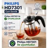 İyi Parça Philips HD7301 Üst Çay Demliği Set