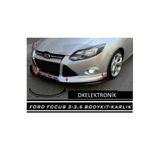 İYİBİRSEN Ford Focus 3 - 3.5 Ön Tampon Eki Body Kit Lip Karlık Siyah Uyumlu