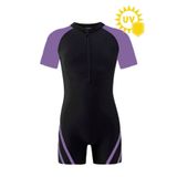 İYİBU Çocuk Uv Korumalı Kısa Kollu Yüzücü Tulum Mayo Havuz Ve Deniz Mayosu Kids Swimwear Unisex