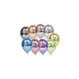 Iyiki Doğdun Baskılı Karışık Krom Balon 10 Lu
