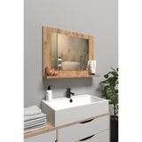 iyimi? Raflı Banyo Aynası, Lavabo ve Wc Aynası, Dresuar , Koridor , Mutfak , Makyaj Modern Duvar Tipi Ayna