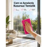 İyisi Olsun 40X40 cm Premium Mikrofiber Temizlik Bezi Hızlı Kuruyan ve Leke Bırakmayan Bez