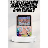 İyisi Var 3 Inç Ekran 500 Oyunlu Game Box Mini Taşınabilir Oyun Konsolu