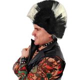 İyisi Var Mohican Mohawk Punk Peruk - 70 Li 80 Li Yıllar Peruk Model 5 - Çok Renkli