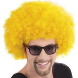İyisi Var Sarı Renk Kıvırcık Afro Bonus Peruk ARLSTRTCH-CERC3256