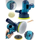 İyisi Yok Dikey Polisaj Zımpara Makinesi 125MM Devir Ayarlı Polisaj Makinesi Mavi