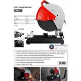 İyisi Yok Elektrikli Profil Kesme Metal Kesim Makinesi 355 mm 2400W