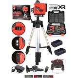 İyisi Yok Profesyonel 360° 16 Köşe Otomatik Hizalama Tripod'lu Lazer Metre Hizalama