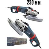 İYİSİYOK Professional Açılı Taşlama Makinesi 230 Mm, Kickback-Stop Özellikli Başlangıç Akımı Sınırlaması, Titreşim Sönümleyici Sap, Karton Kutuda) Spral