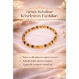 İyyakee Baltık Kehribar Bebek Diş Çıkarma Kolye – Doğal & Güvenli (37 Cm)”