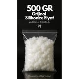 İz Concept 500 gr Orijinal Silikonize Elyaf Dolgu Malzemesi | Yastık , Oyuncak , Bulut Tavan | Vakumlu Ambalaj