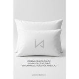 İz Home 2 Adet | Premium Smooth Kirlent Iç Yastığı | %100 Orijinal Silikon Dolgu | Dikdörtgen Koltuk Yastığı - Beyaz - 20 x 30 cm