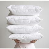 İz Home 4 Adet Otel Yastığı Silikon Yastık 50X70 Saf Silikon Elyaf Dolgulu Yüksek Kalite Uyku Yastığı - 50 x 70 cm - Beyaz