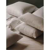 İz Home All Day Silikon Yastık | Microjel Destekli Orijinal Silikon Dolgu | Uyku Yastığı | Rollpack Ambalaj - 50 x 70 cm - Beyaz