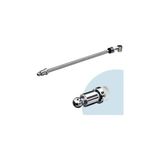 İz Yapı Taharet Borusu Taharat Çubuğu Komple Krom Krom Uçlu 340 mm Uzun