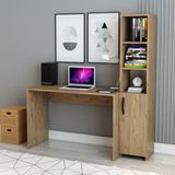 İzco Design Atlantik Çam Ofis Masası – Modern Ders Çalışma ve Bilgisayar Masası | Fonksiyonel Çalışma Masası - 120x90