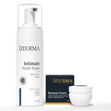 İzderma Cosmetic Renewal Cream ve İntim Yıkama Köpüğü Seti