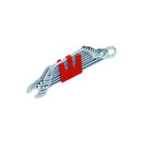 Izeltaş 0320002108 Kombine Anahtar Takımı Kısa Boy 8'li Set P51S689